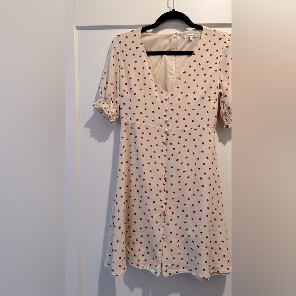 MADEWELL STRAWBERRY 🍓 DRESS